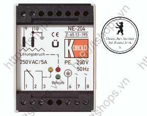 Electrode relay §19 WHG NE-204 
