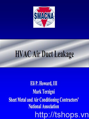 HVAC Air Duct Leakage Test Manual 