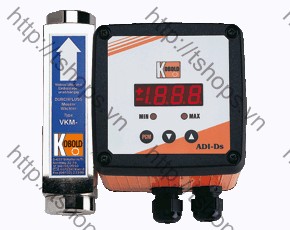 Viscositiy Compensated Flowmeter/-switch-All Metal VKM with ADI