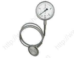 Pressure Gauge with Diaphragm Seal Clamp Connection MAN-RF...DRM-613