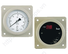 Pressure Gauges with Diaphragm for PCB Manufacture MAN-..
