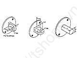 Backs for ANSI / AGD Group 1-4, Single Revolution and Long Range Dial Indicators