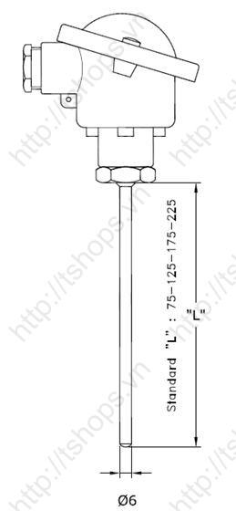 RTD FOR LIQUID TEMPERATURE MEASUREMENTS MRS