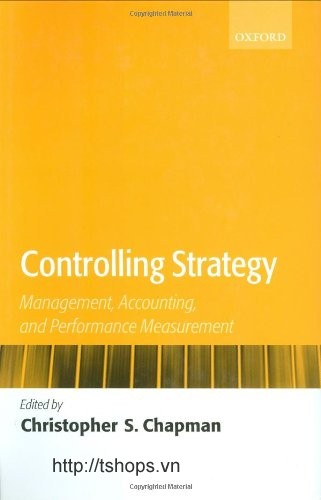 Controlling  Management, Accounting, and Performance Measurement