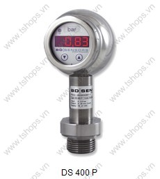 DS 400 P - Intelligent electronic pressure switch in hygienic stainless steel ball housing