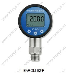 BAROLI 02 P - Battery powered digital pressure gauge class 0.2