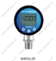 BAROLI 05 - Battery powered digital pressure gauge class 0.25