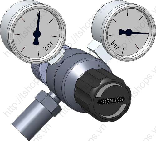 Cylinder pressure regulator HP 104 with compensated main valve