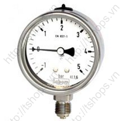 Bourdon tube pressure gauge BA44
