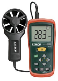  Extech AN200 CFM/CMM Thermo-Anemometer and IR Thermometer