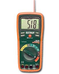  Extech EX470 True RMS Autoranging Multimeter with IR Thermometer