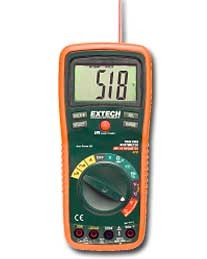   Extech EX450 Autoranging Multimeter with IR Thermometer