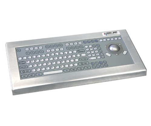  6950 Series Membrane Keyboard, Trackball Pointing Device