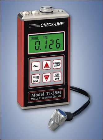 Check-Line TI-25M General Purpose Ultrasonic Wall Thickness Gauge