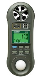 Extech 45170 Hygro-Thermo-Anemometer-Light Meter