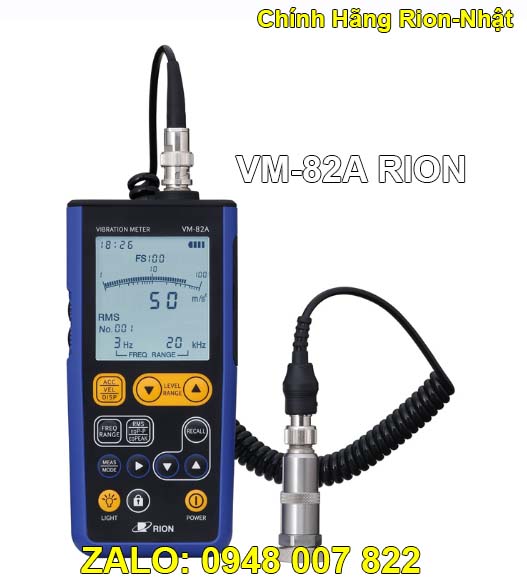 MÁY ĐO ĐỘ RUNG RION VM-82A 