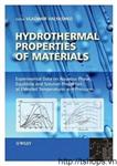 Hydrothermal Properties of Materials