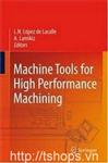 Machine Tools for High Performance Machining