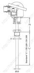 THERMOCOUPLE FOR EXHAUST GAS TEMP. MEASUR MTG