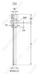 FABRICATED THERMOWELL &BAR-STOCK THERMOWELL TT2-TB2