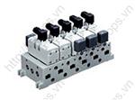 5 Port Solenoid Valve/ISO Standard   VQ 