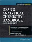 . Dean's Analytical Chemistry Handbook (McGraw-Hill Handbooks)