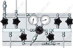 Gas supply panel HP 215 dual stage with external purge system