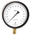 Precision test gauges with Bourdon tube in industry and stainless steel version